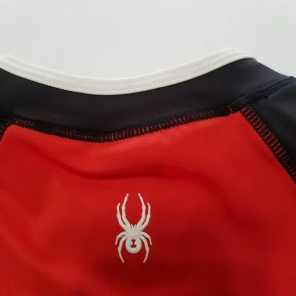 NWOT Spyder UV Protection Active Stretch Zip Up Rash Guard Swim Cover Size M - Picture 5 of 8